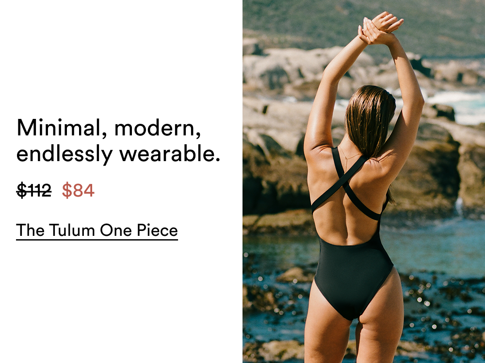 The Tulum One Piece [SHOP NOW]