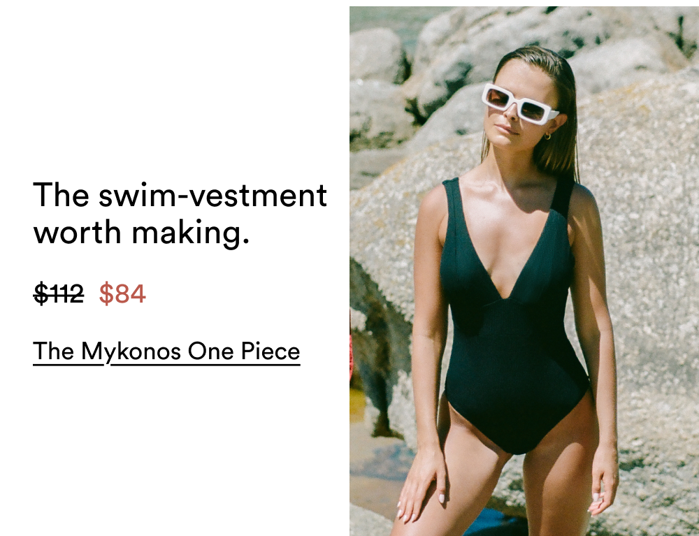 The Mykonos One Piece [SHOP NOW]